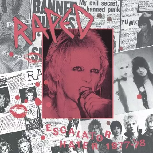 RAPED『Escalator Hater 1977-1978』アナログレコード