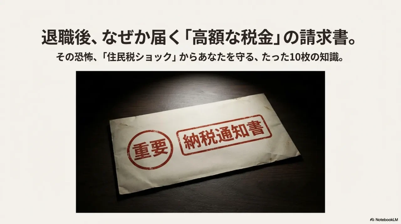 退職後の住民税対策ガイド_表紙