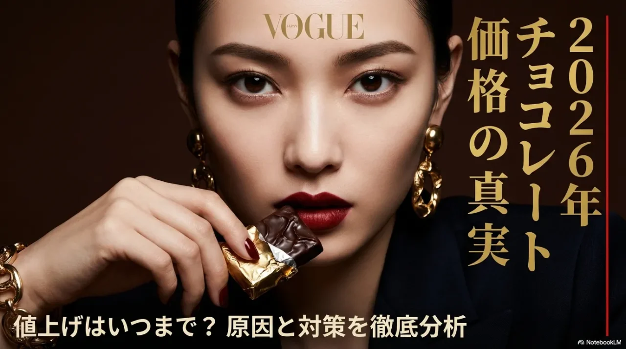 2026年のチョコ値上げはいつまでかを扱う表紙画像