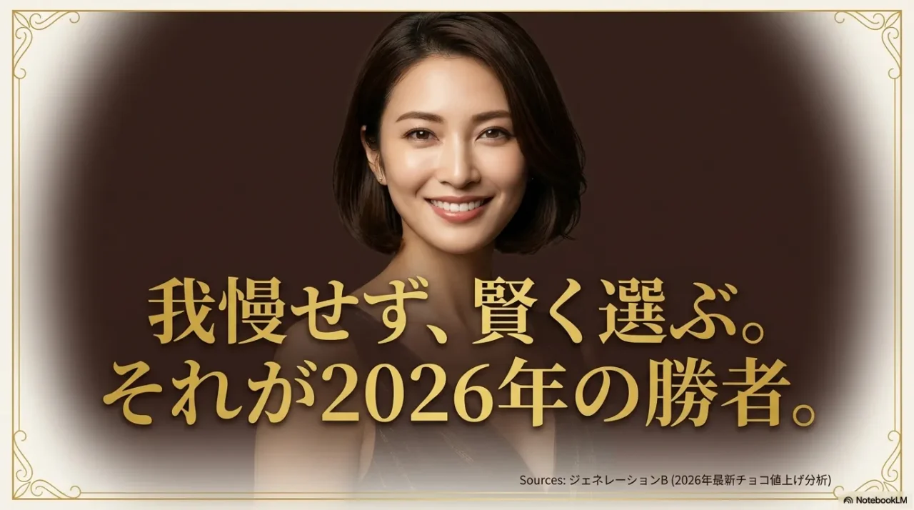 我慢せず賢く選ぶ(締め)画像