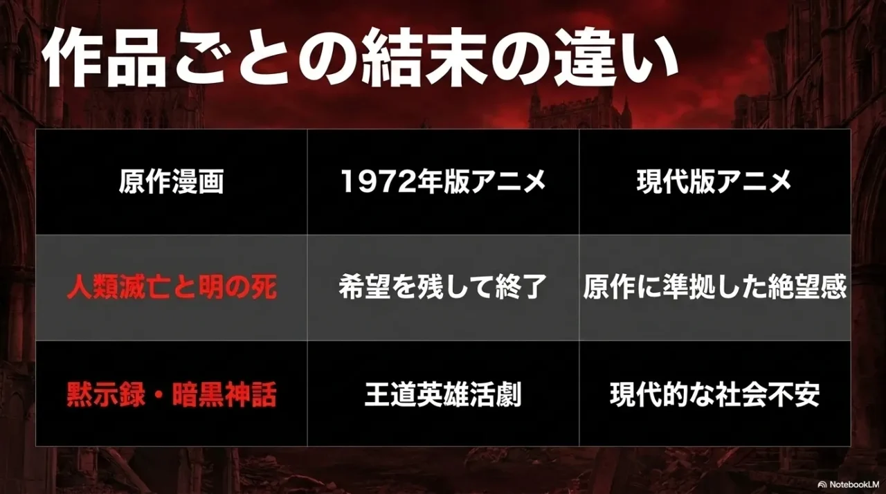 devilman-original-anime-crybaby-ending-difference