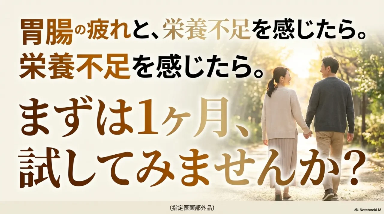 散歩する男女と、まずは一定期間試す提案を示す締めのイメージ