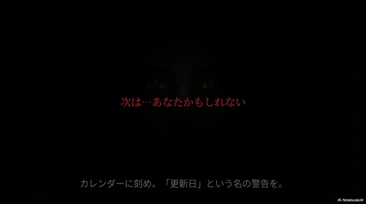 解約忘れを繰り返さない注意を促す締め画像