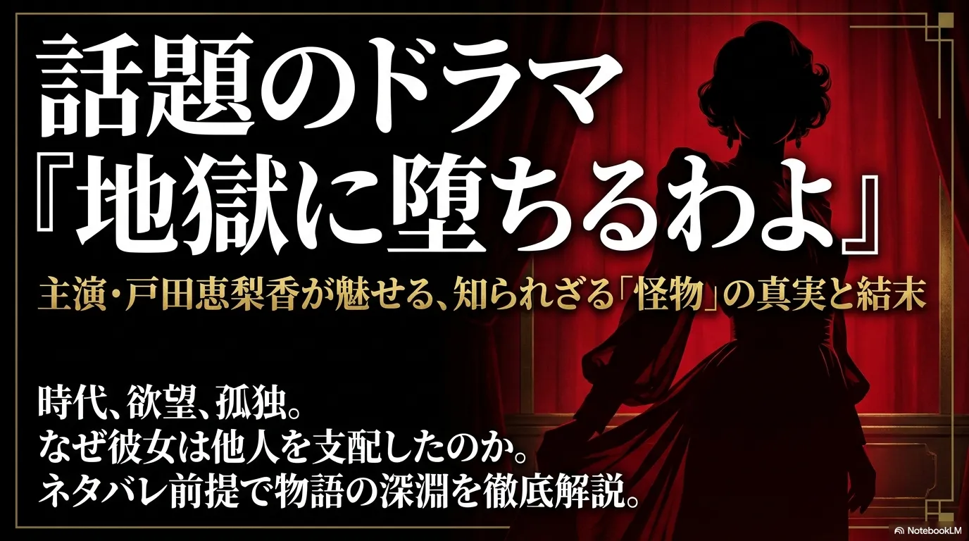 Netflixシリーズ地獄に堕ちるわよのネタバレ結末を解説する記事用ビジュアル