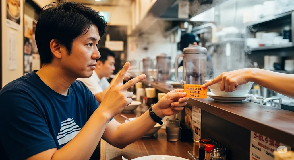 北極ラーメンの辛さ2倍の頼み方