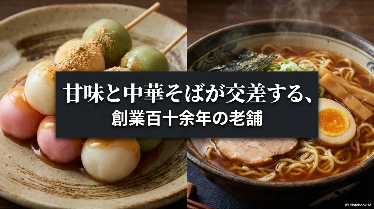 団子と中華そばで楽しむ一関市の大福屋