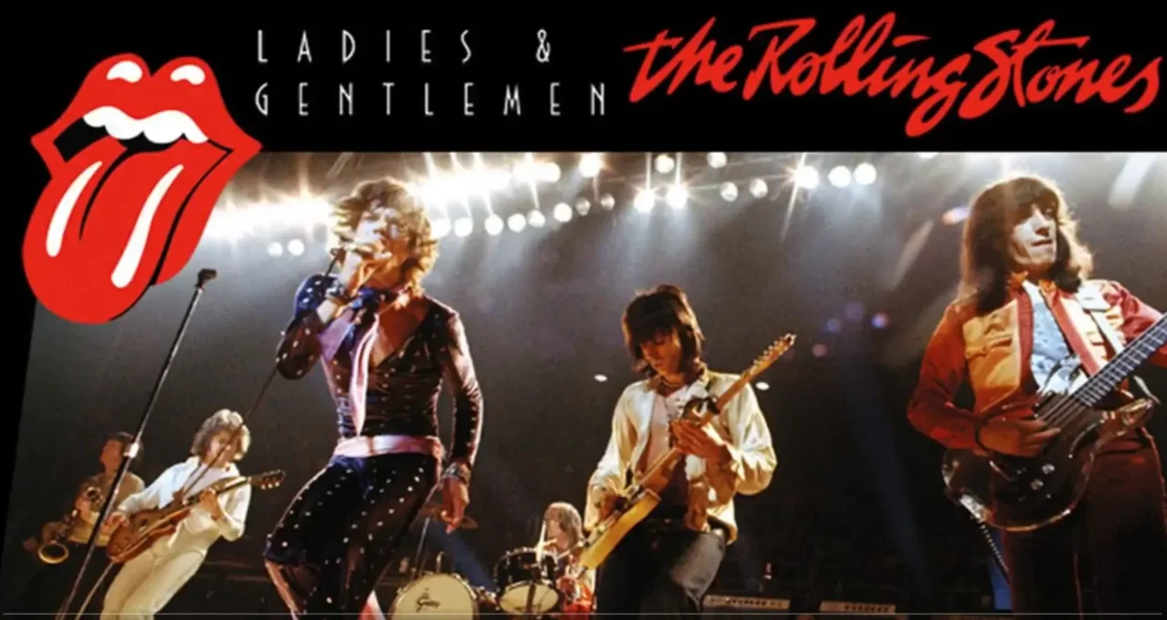 ローリング・ストーンズがライブで演奏する『Ladies & Gentlemen』のステージシーン