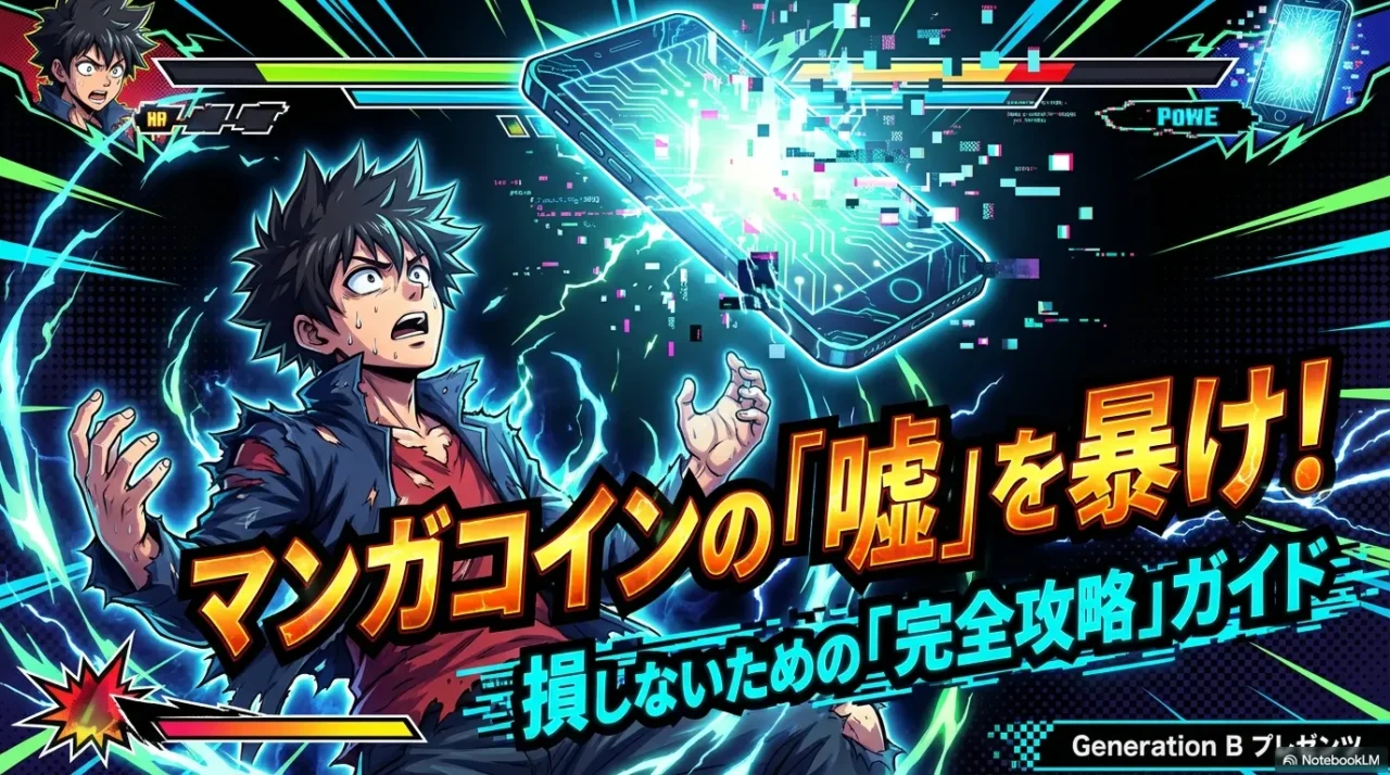 マンガコインの嘘を暴く完全攻略ガイドの表紙