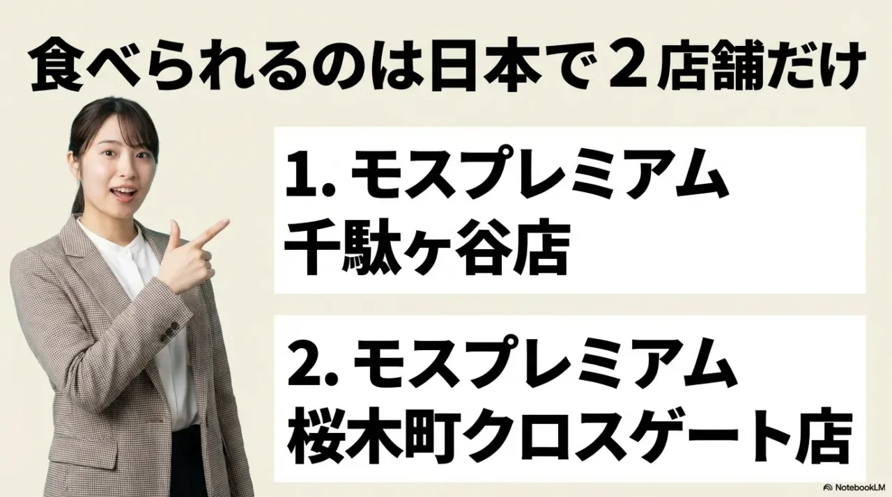 ハバネロソフトが食べられるモスプレミアム千駄ヶ谷店と桜木町クロスゲート店