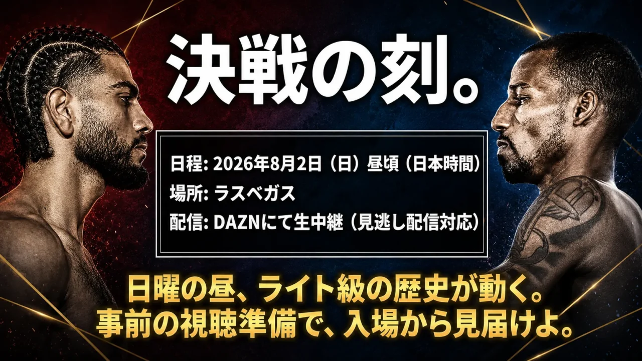 ムラタラ対コンセイサンの試合日程とDAZNでの配信情報