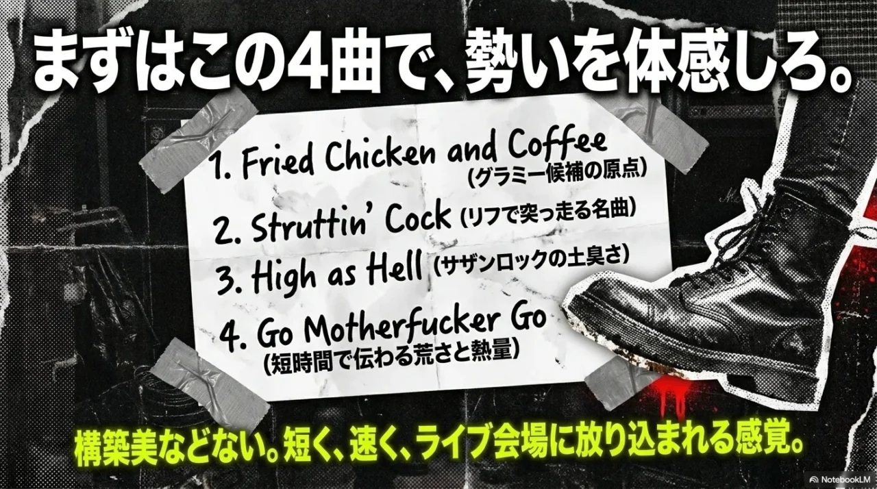 ナッシュビルプッシーを初めて聴く人におすすめの4曲を紹介する画像
