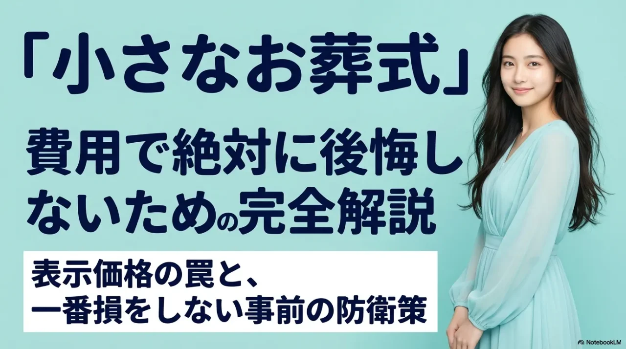 小さなお葬式の費用で後悔しないための考え方を紹介する導入画像