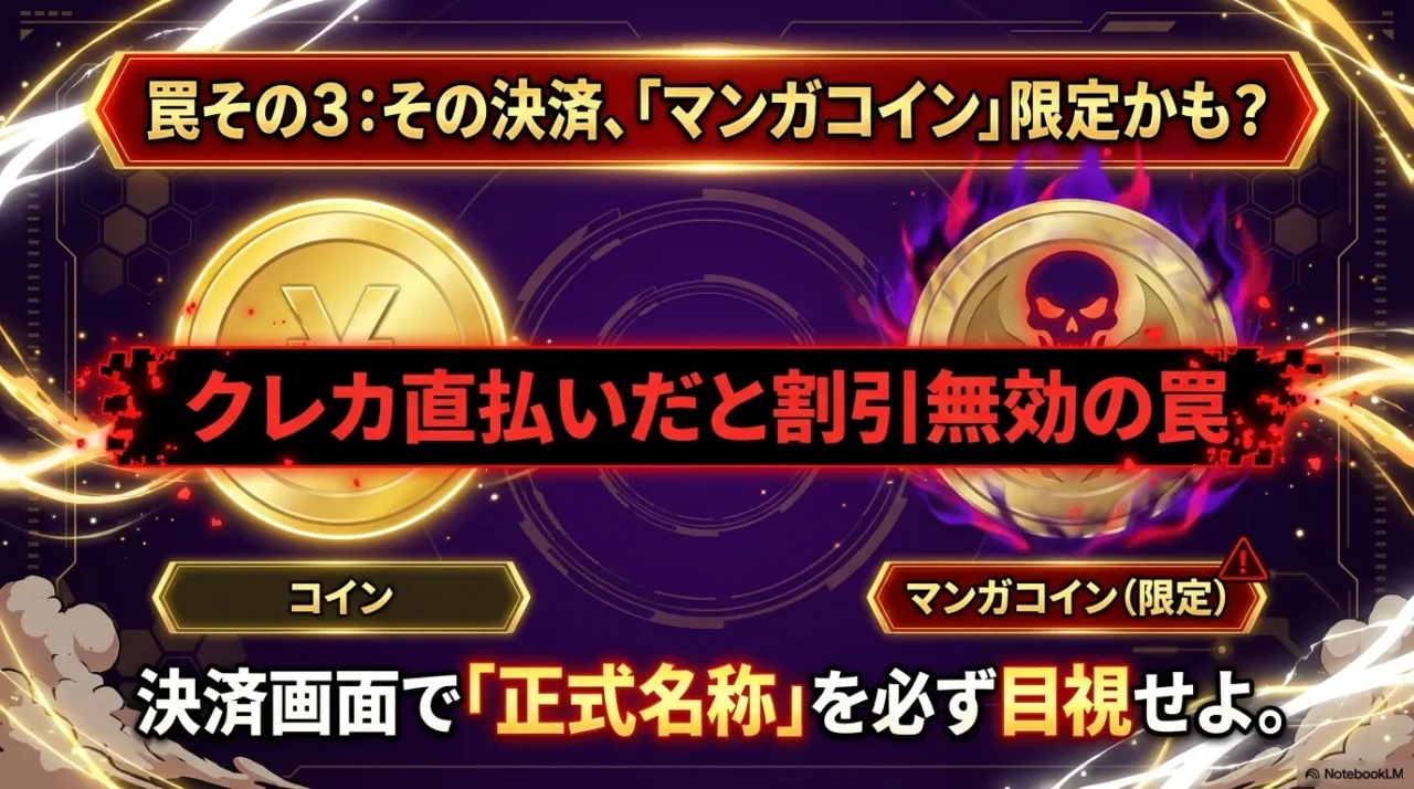 クレジットカード直払いだと割引無効になる決済方法の罠と確認ポイント