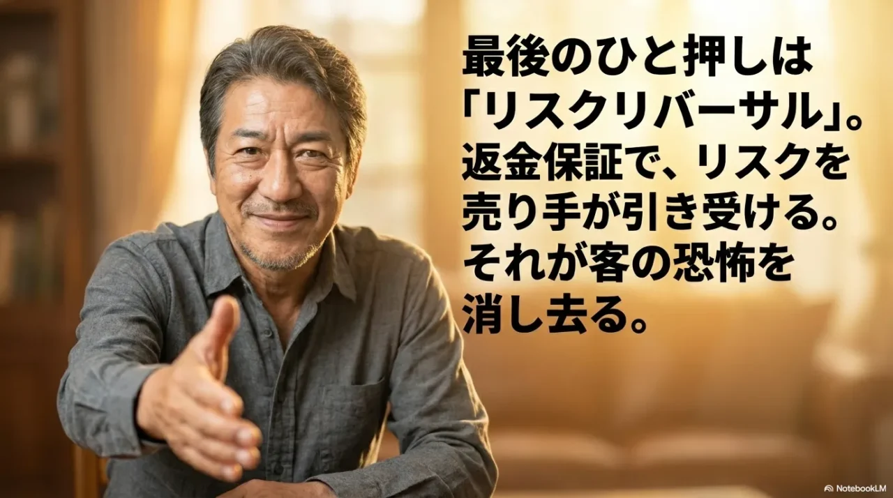 握手を差し出す男性のイメージ