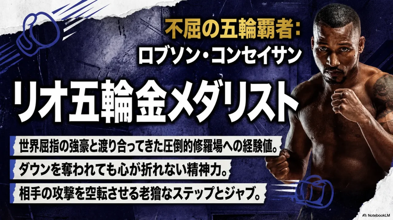リオ五輪金メダリストのロブソン・コンセイサン