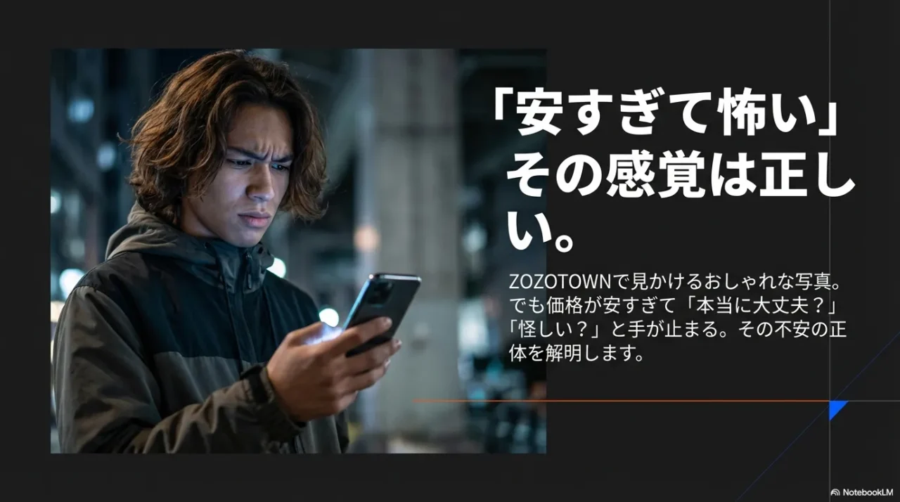 ロッキーモンローが安すぎて不安になる心理を肯定するスライド