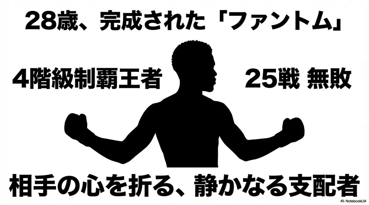 4階級制覇と無敗の結論をまとめた画像