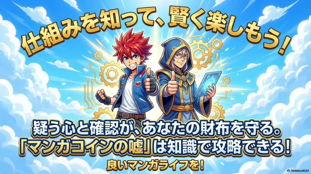 仕組みを知って賢く楽しむためのまとめメッセージと良いマンガライフへのエール