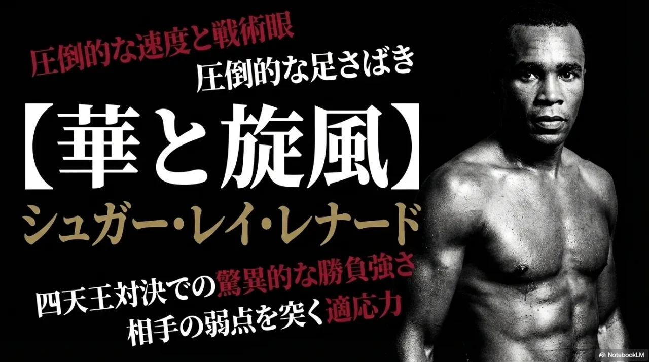 スピードと戦術眼で黄金時代を牽引したシュガー・レイ・レナードの画像
