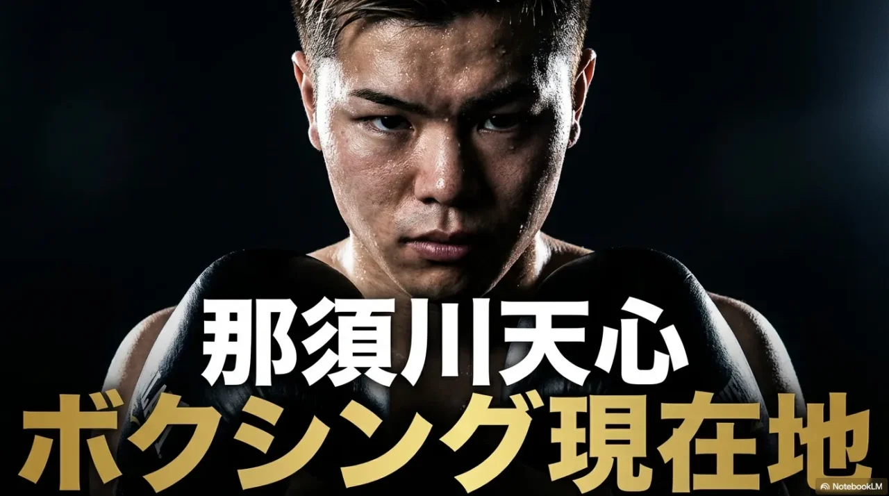 那須川天心のボクシング現在地を示す導入用のイメージ画像