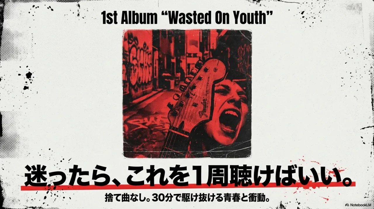 ザ・モロトフスのアルバムWasted On Youth紹介画像