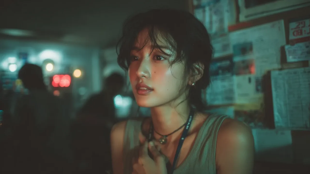 叱責が続いて出勤が怖くなり、動悸や不安を抱える30代日本人女性の様子を表したイメージ