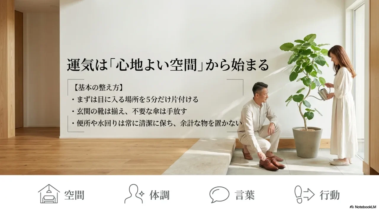 2026年最新の運気を上げる方法を紹介する開運習慣のイメージ画像