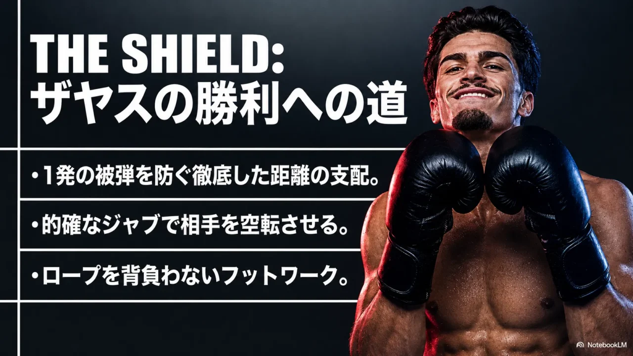 ザンダー・ザヤスがエニスに勝つための距離支配、ジャブ、フットワークを解説した画像