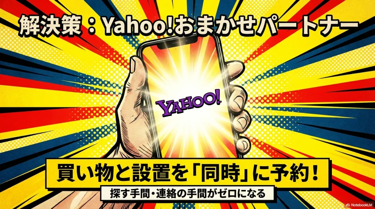 Yahoo!おまかせパートナーで同時予約できるイメージ