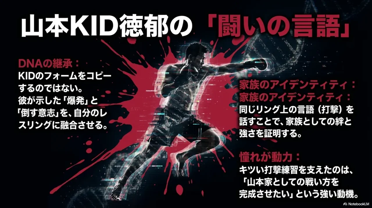 山本KID徳郁の哲学と家族の物語がボクシングに繋がる整理