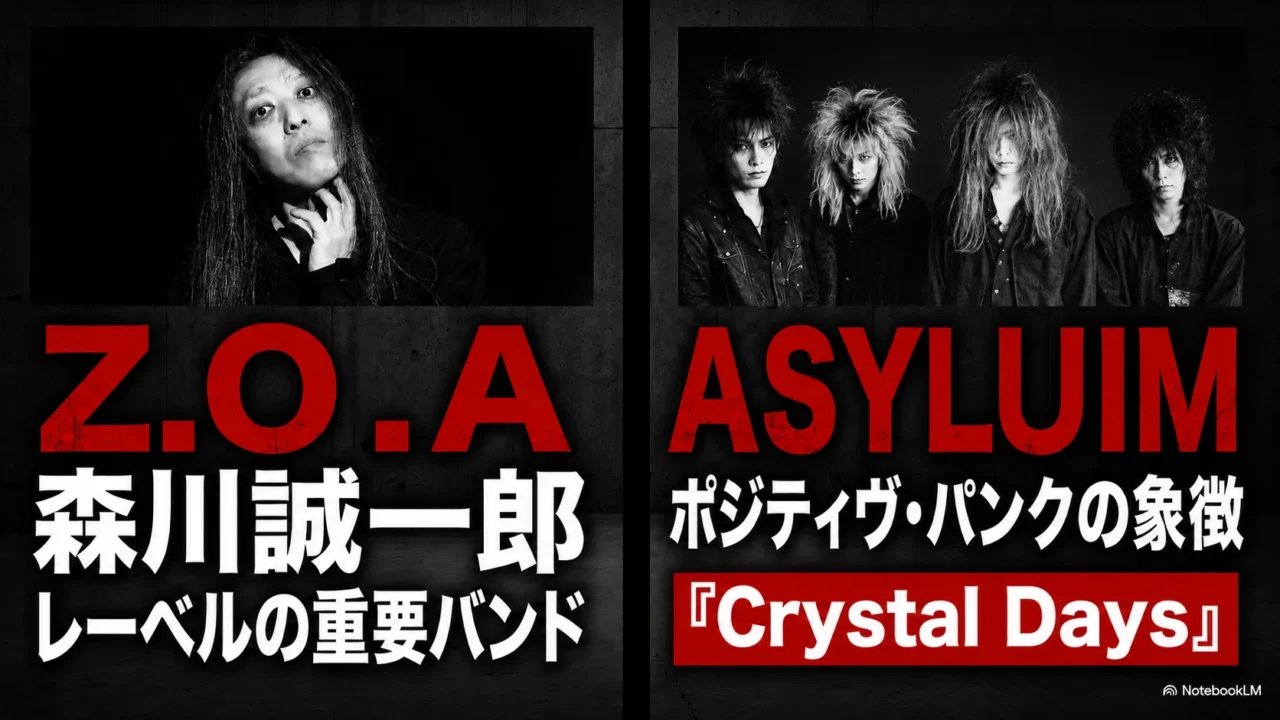 Z.O.AとASYLUMを通じてトランスレコード関連バンドの多様性を紹介する画像